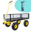 Wagon Cart Garden cart trucks make it easier to transport firewood