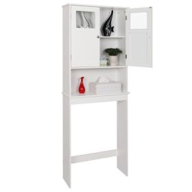 FCH Double Doors Bathroom Cabinet White