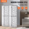 VEVOR Wood Room Divider, 4 Panel Wood Folding Privacy Screen, 66.9 Inches Tall Indoor Carved Wooden Partition, Portable Decoration Screen