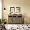 3 Doors Cabinet Large Buffet Sideboard Cabinet