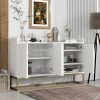 Modern Sideboard Elegant Buffet Cabinet with Large Storage Space for Dining Room,Entryway