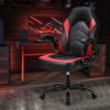 Ergonomic Office Computer Home Gaming Desk Chair Adjustable PU Leather Racing Chair Flip-up Armrest For Christmas Furniture